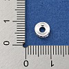 Brass Cubic Zirconia Spacer Beads KK-L215-004B-S01-3