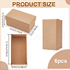 Cardboard Gift Boxes CON-WH0092-66B-2
