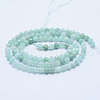 Natural Amazonite Beads Strands G-E411-43-4mm-3
