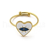 Adjustable 304 Stainless Steel Rings RJEW-B058-02G-07-2