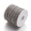 Tarnish Resistant 304 Stainless Steel Cable Chains CHS-R002-0.6mm-3