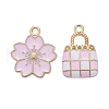 60Pcs 30 Style Alloy Enamel Pendants ENAM-LS0001-06LG-2