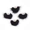 Faux Mink Fur Tassel Pendant Decorations FIND-T040-20-1