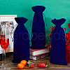 Beebeecraft 4Pcs Velvet Wine Bottle Packing Pouches ABAG-BBC0001-13A-4
