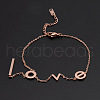 Stainless Steel Charm Anklets WGE3F25-15-1