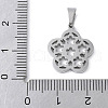 304 Stainless Steel Pendants STAS-S162-15P-3