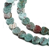 Natural Chrysocolla Beads Strands G-M403-A27-02-4
