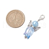 6Pcs Acrylic Angel Tulip Pendant Decorations HJEW-JM02565-3