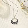 Ethnic Style Ring Zinc Alloy Pendant Necklaces WGBAA9D-03-1