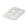 Non-Tarnish 304 Stainless Steel Pendants STAS-K216-49S-P-4