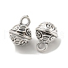 Tibetan Style Alloy Charms FIND-M011-07AS-2
