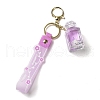 Mixed Bottle Acrylic Pendant Keychain Decoration KEYC-D018-09-2