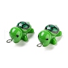 Opaque Resin Pendants RESI-N039-84C-1