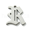 Non-Tarnish 201 Stainless Steel Pendants STAS-B055-01P-R-1