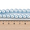 Baking Paint Electroplated Synthetic Non-magnetic Hematite Beads Strands G-H072-E01-01B-4