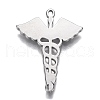 Tarnish Resistant 304 Stainless Steel Pendants STAS-I166-05P-2