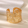 304 Stainless Steel Cuff Bangles BJEW-B135-01C-G-2