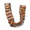 Synthetic Imperial Jasper Beads Strands G-Q050-A01-03-2