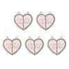 Alloy Enamel Split Pendant ENAM-YW0003-81G-1