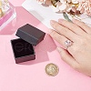  1Pc Rhodium Plated 925 Sterling Silver Adjustable Ring Findings FIND-NB0004-91-3