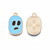 Alloy Enamel Pendants ENAM-S130-21C-3
