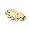 304 Stainless Steel Hollow Connector Charms STAS-I327-12G-2