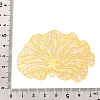 Brass Filigree Big Pendants KKC-T003-16G-3