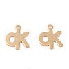 201 Stainless Steel Charms STAS-B001-44G-1
