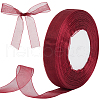 Polyester Organza Ribbons SRIB-WH20020-006A-1