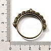 Alloy Open Back Bezel Pendants PALLOY-I223-12AB-3