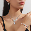 Alloy Rhinestone Jewelry Sets FS-WGDD53E-03-1