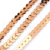 Eco-Friendly Plastic Paillette Beads PVC-Q092-6mm-13-4