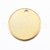 304 Stainless Steel Charms STAS-G137-09G-1