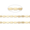 Brass Rectangle Link Chains CHC-M025-25G-2