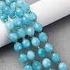 Natural White Jade Beads Strands G-D305-B01-01B-3