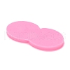 Moon with Mermaid Tail Pendant Silhouette Silicone Molds DIY-M034-17-4