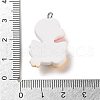 Opaque Resin Pendants RESI-Z028-01A-3