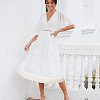 3-Layer Nylon Pleated Lace Trims OCOR-WH0082-40-4
