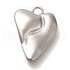 Anti-Tarnish 304 Stainless Steel Pendants STAS-P371-096G-P-1