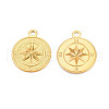 Ion Plating(IP) 304 Stainless Steel Pendants STAS-T063-187G-3