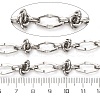 304 Stainless Steel knot with Oval Link Chains CHS-S012-05P-3