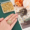   300Pcs 6 Styles Alloy Spacer Beads FIND-PH0018-15-3