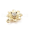 Alloy Rhinestone Pendants FIND-U026-22G-2