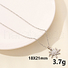Non-Tarnish 304 Stainless Steel Sun Pendant Necklace JY7792-11-1