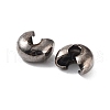 Iron Crimp Beads Covers IFIN-H030-B-3