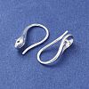 Brass Earring Hooks KK-A236-16S-2