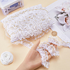 Gorgecraft 10M Polyester Polka Dot Lace Ribbons OCOR-GF0003-35A-3