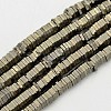 Hexagon Non-magnetic Synthetic Hematite Beads Strands G-D617-16A-2