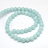 Natural Yellow Jade Beads Strands X-G-G598-4mm-YXS-20-5