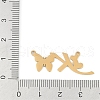 304 Stainless Steel Pendants STAS-L279-002G-K-3